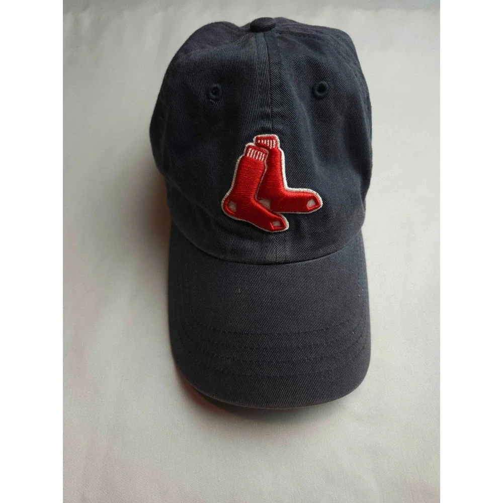 Twins Enterprise Boston Red Sox The Franchise Hat Cap Mens Size XS Navy Woven